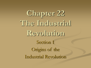 Chapter 22 The Industrial Revolution