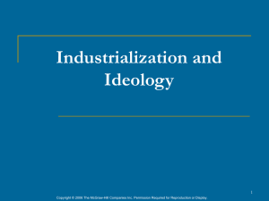 Industrialization and Ideology