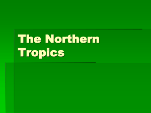The Northern Tropics
