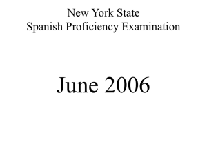 2006 proficiency test - Newark Central Schools