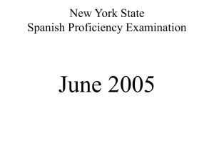 2005 proficiency test - Newark Central Schools