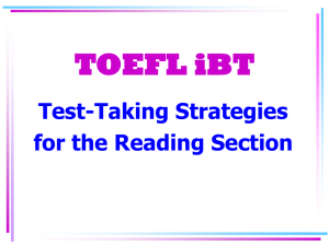 TOEFL iBT - fju.edu.tw