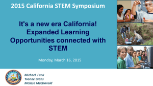 It's a New Era, California! Expanded Learning Opportunities
