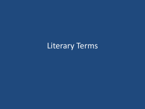 Literary Terms - Cloudfront.net