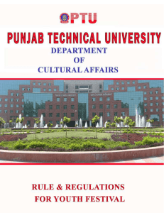 Rules & Regulations - Doaba Group of Colleges