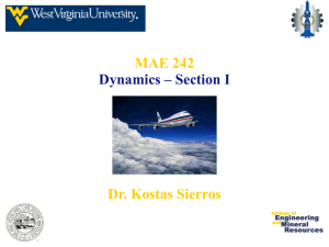 Lecture 2 - Mechanical and Aerospace Engineering