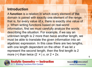 5.7.1 Building Equations from Context