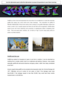 Graffiti Information Pack