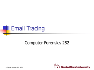Email Tracing (1) - Santa Clara University