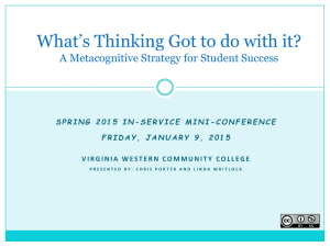 Presentation - Virginia Western Community College
