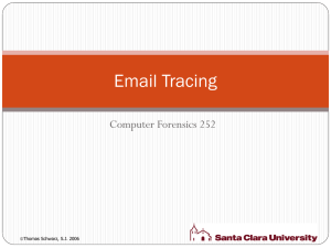 Email Evidence - Santa Clara University