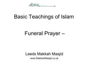 Basic Islam 24 - Funeral
