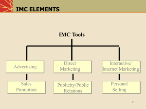 IMC Elements with Coca Cola Example