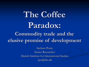 The Coffee Paradox: Commodity trade and the elusive promise of