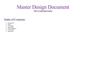 A: Master Design Doc 5.1 DFA Studio