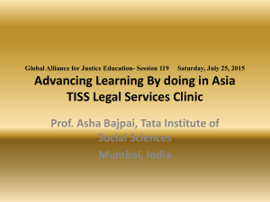 TISS Access to Justice Clinic - Global Alliance for Justice Education