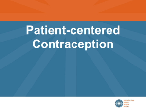 ppt Patient-centered Contraception