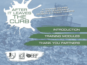 After It Leaves the Curb Training Course Powerpoint