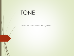 TONE-Overview