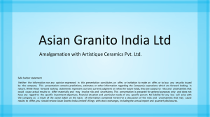 Title Layout - Asian Granito India Ltd