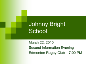 learning - Johnny Bright School