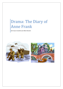 Drama: The Diary of Anne Frank