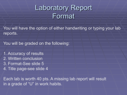 Density Calculations Worksheet I