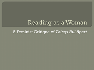 Reading as a Woman