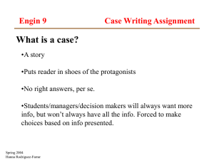 Hannah's case writing Presentation ppt