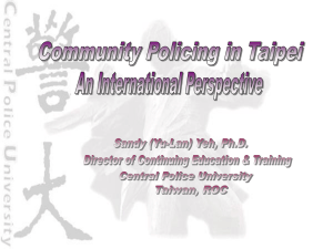 community policing in taipei