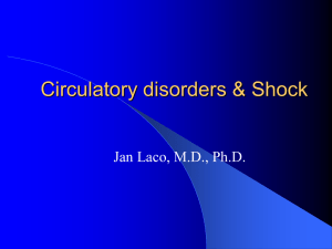 Circulatory disorders & shock