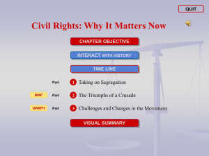 Civil Rights: Why It Matters Now QUIT CHAPTER