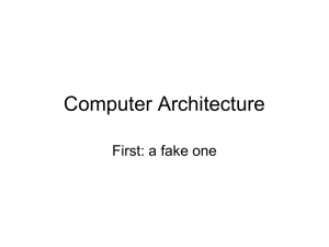 Computer Architecture - Kirkwood Community College
