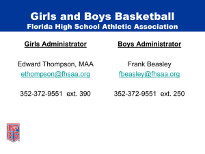 POST PLAY - Florida High School Athletic Association