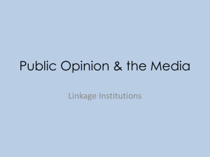 Public Opinion & the Media - Loudoun County Public Schools