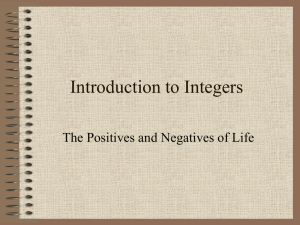 File integers intro