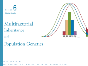 Multifactorial Inheritance