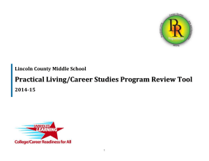 PLCS Program Review - Lincoln County Schools