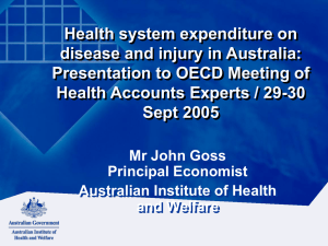 5 Australian Institute of Health and Welfare