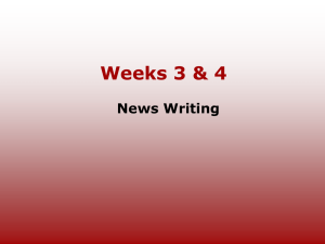 File - MTI News Writing