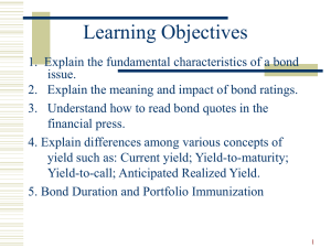 Bond Valuation