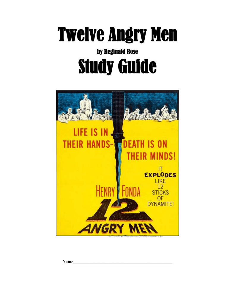 analysis of 12 angry men
