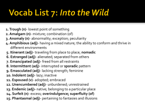 Vocab List 7 PPT