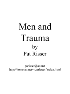 Men and Trauma