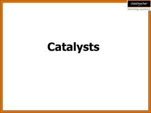 Catalyst - Classteacher