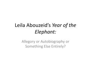 Reading the Year of the Elephant