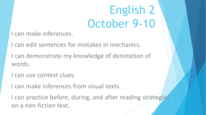 English 2 October 9-10