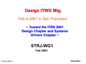 Design-ITWG-2001FebInSF