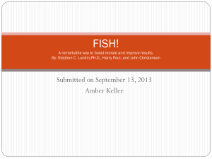 FISH! A remarkable way to boost morale and improve results. By