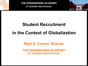 Student Recruitment in the Context of Globalization